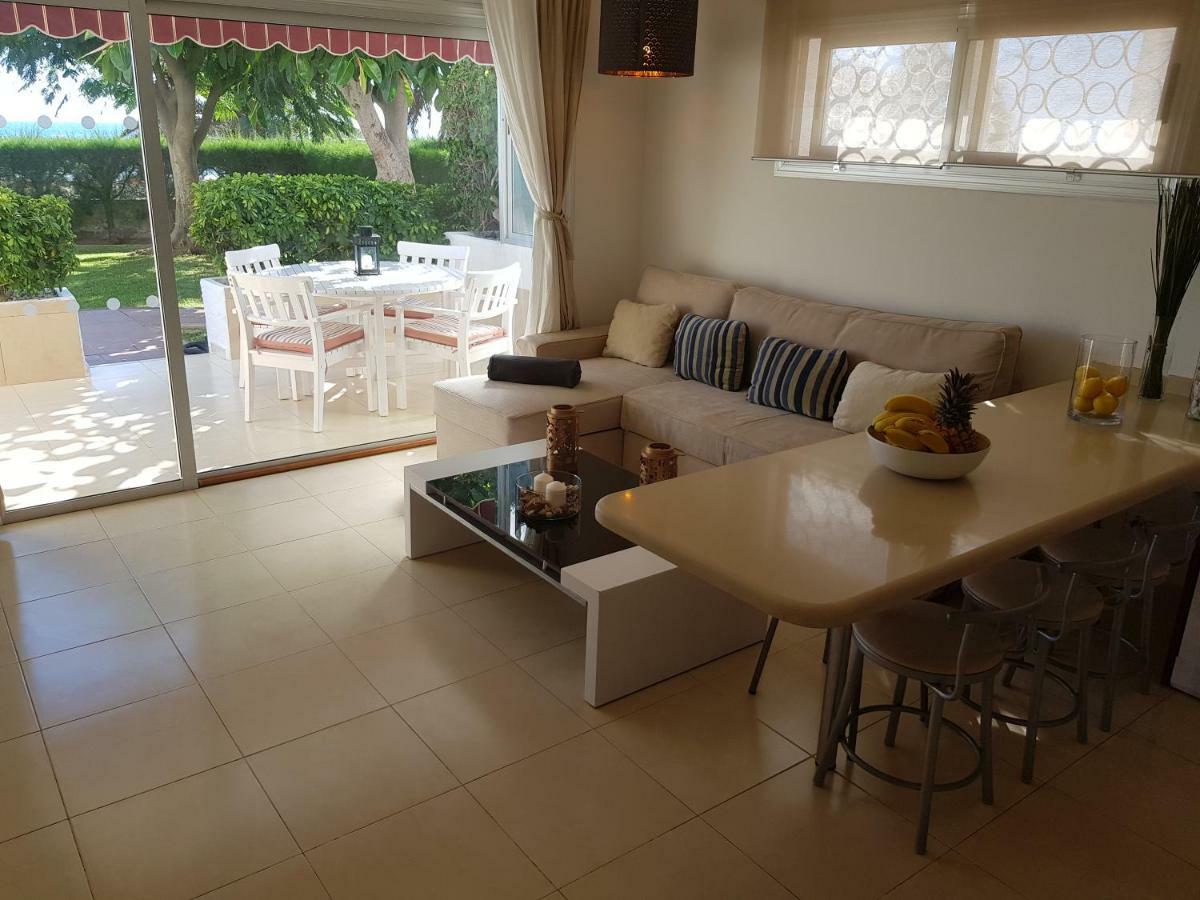 First Line Seaside Appartement San Agustín Buitenkant foto