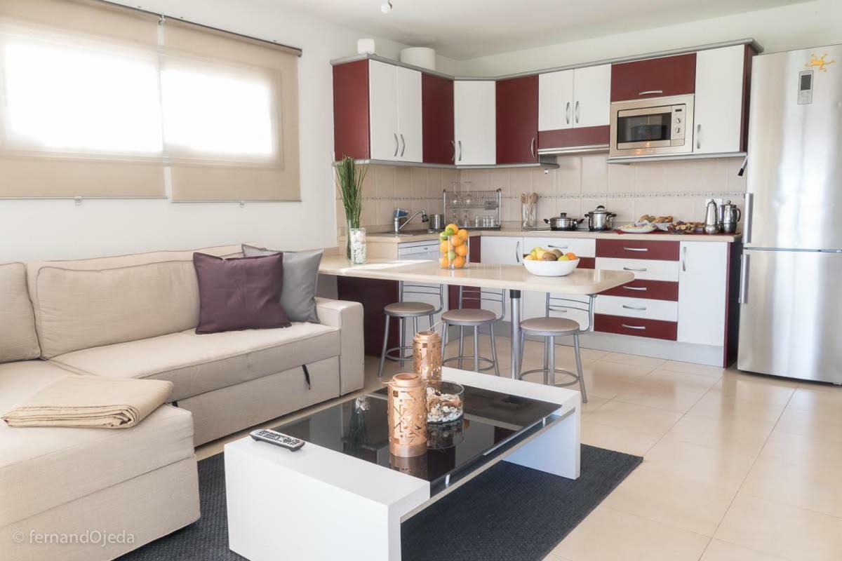 First Line Seaside Appartement San Agustín Buitenkant foto