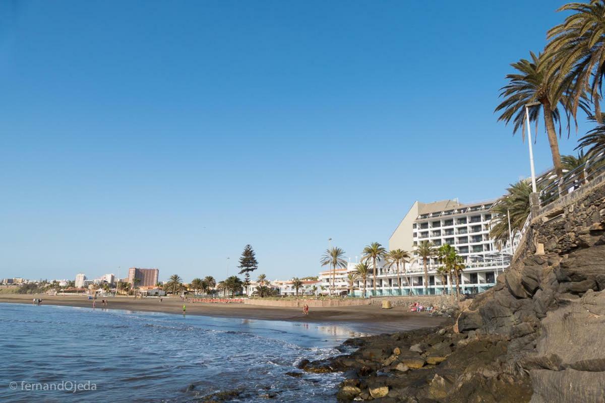 First Line Seaside Appartement San Agustín Buitenkant foto