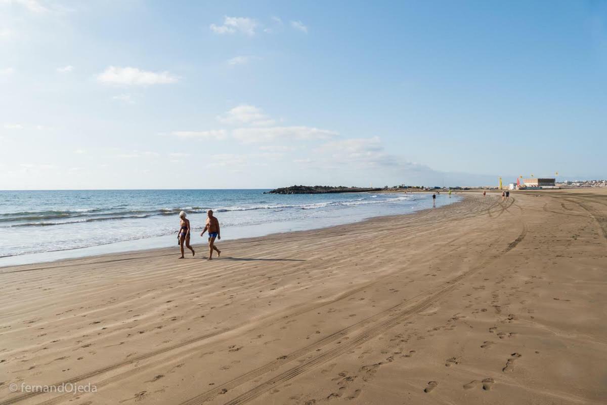 First Line Seaside Appartement San Agustín Buitenkant foto
